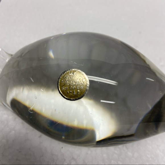 Vintage Kosta Leaded Glass Swan Figurine Sweden - Picture 8 of 8